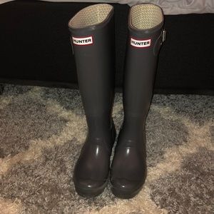 Tall Shiny Grey Hunters